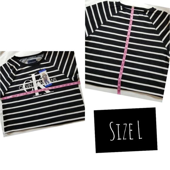 NEW Calvin Klein Monogram Logo Short Sleev… - Picture 7 of 9